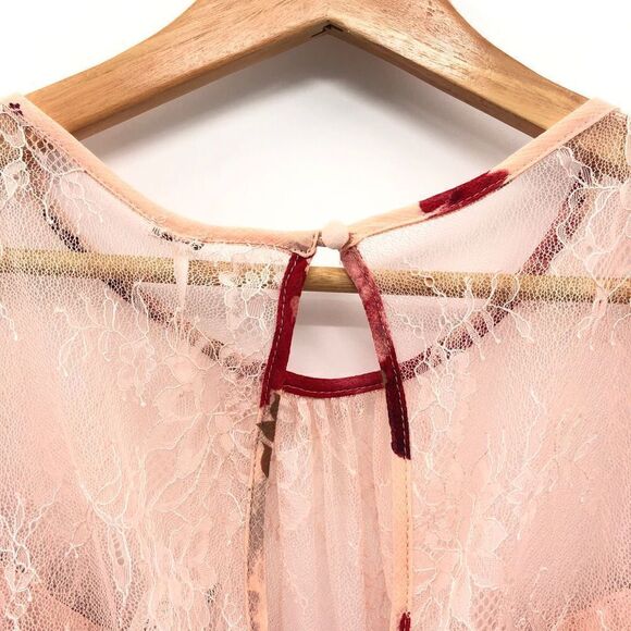 Free People Daphne Blouse In Romantic Combo - Picture 12 of 12